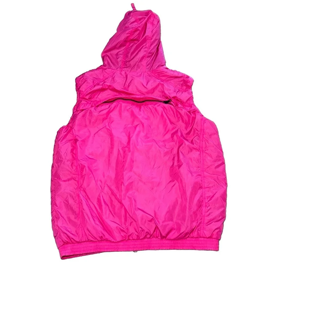Trukfit Lil Wayne Hot Pink Sleeveless Pullover Hoodie‎ Graphic XL